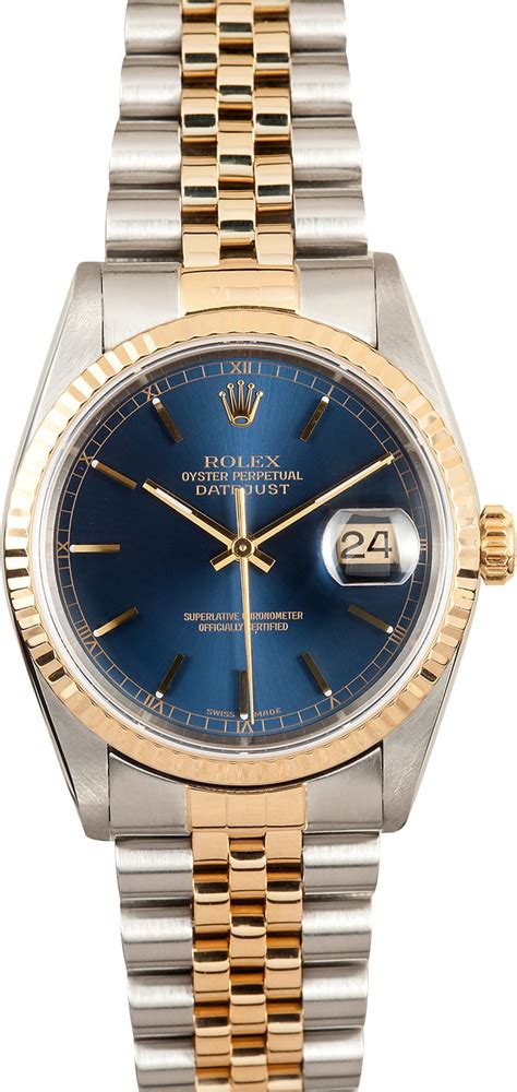 rolex two tone blue|rolex two tone datejust 36mm.